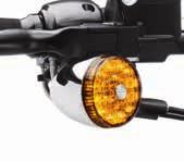 LIGHTING 691 Turn Signals C. LED BULLET TURN SIGNAL KIT These Turn Signals feature fast-acting, extra bright LEDs set in compact bullet-shaped die-cast chrome housings.