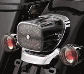 LAYBACK LED TAIL LAMP Smoked Red B. LED TAIL LAMP Combine LED technology and contemporary styling for a bright new look.