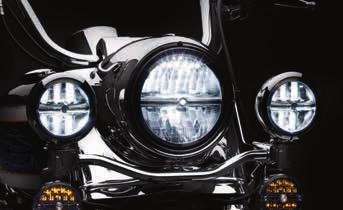 680 LIGHTING Headlamps LED A. DAYMAKER REFLECTOR LED HEADLAMP Daymaker Reflector LED Lamps offer superior night-time performance in a traditionally styled headlamp.