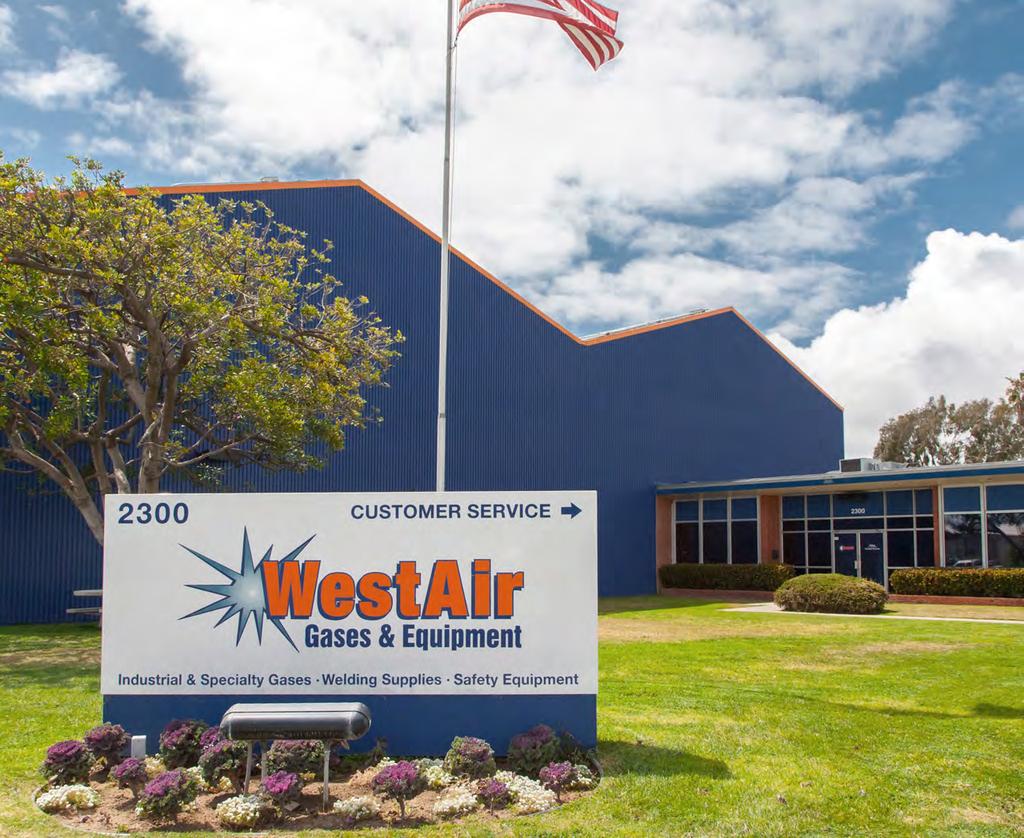 WestAir Gases & Equipment is an independent distributor of gases and equipment with a broad range of products and services to suit the needs of each of its customers.