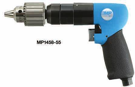 Pistol Grip Drills Reversible & Non-Reversible Pistol Grip Drills Reversible & Non-Reversible MP1454-38 MP1463-51 DRILLS Nominal Motor Power 0.3 hp / 0.
