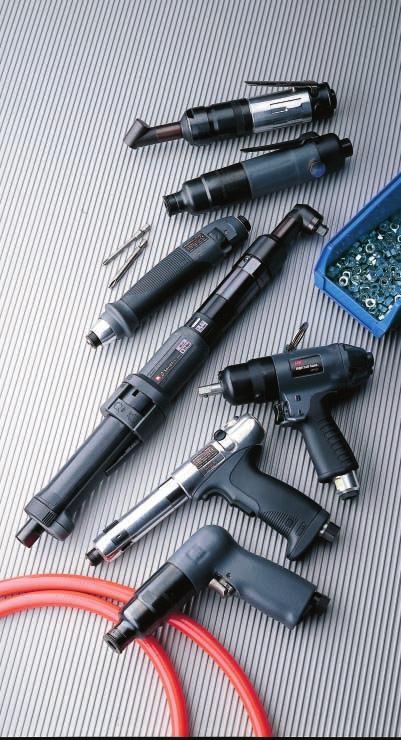 Fastening Tools Air Fastening Tools The Ingersoll-Rand line of air fastening tools includes a full range of screwdrivers, featuring the new Q2 Series, as well as pulse nutrunners, including the YE