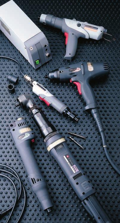 Fastening Tools Electric Fastening Tools and Systems The Ingersoll-Rand line of electric fastening tools meets a wide range of requirements from.3 -lbs. to 450 Nm capacity.