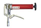 Develops 69, kpa (1, psi) economy lever grease gun L-LG45E Standard Lever Action Grease Gun for use with 45g Grease Cartridge, bulk or suction fill.