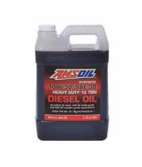 AMSOIL Premium Synthetic Diesel Oil The premium choice for model-year 2007 and newer diesel engines requiring API CJ-4 oils Compatible with all exhaust treatment devices AMSOIL