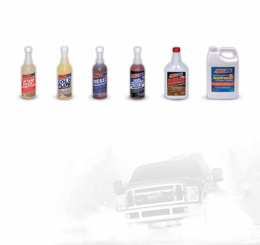AMSOIL Diesel Fuel Additives & Engine Coolant AMSOIL Cetane Boost Improves combustion efficiency to help increase power in diesel engines. Raises cetane up to seven numbers.