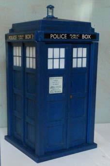 5S.04 General Toys and models, tinplate & novelty items Dr. Who?' Police Telephone Box ('Tardis' Time Machine). BBC promotional.