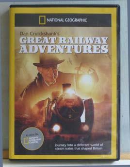 7S.01-D DVD & Video DVD: Great Railway Adventures. Presented by Dan Cruikshank,.