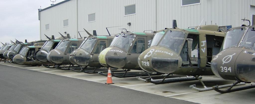 REFURBISHING THE UH-1H Northwest Helicopters has been operating, refurbishing and maintaining UH-1 aircraft since 1989.