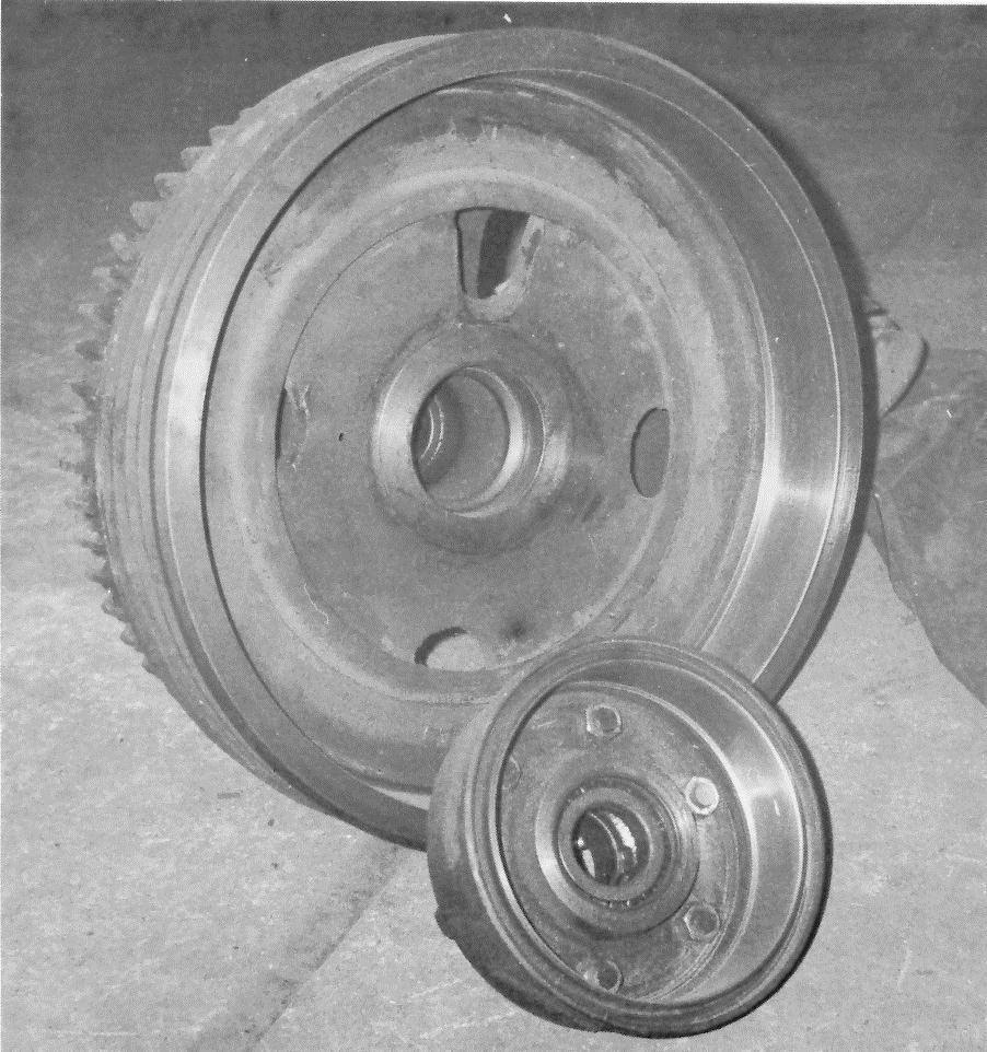 ER 14 Fork lift Brake Drum and Earth mover brake drum clutch housing Using a