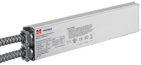 This product replaces emergency fluorescent ballasts when fixtures are converted from fluorescent to LED light sources, or for new LED luminaires.