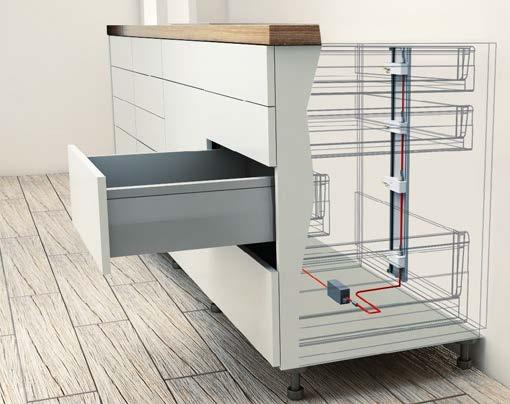 E-DRIVE for drawers E-DRIVE for electronic drawer opening