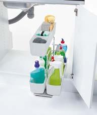KITCHEN SOLUTIONS Cleaning agent pull-out Cleaning agent pull-out Dimension Load