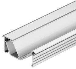 KITCHEN SOLUTIONS LOOX Aluminium profiles Profile surface mounting, milky cover 833.72.