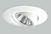 LED RANGE IP44 SELV Recessed downlight with ultra bright LED, with plenty of punch and different beam angle options. This fitting is a true alternative to Dichroic Halogen Lamps.
