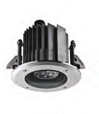 NIKON LED DOWNLIGHT IP65 RECESSED LED DOWNLIGHT Die cast aluminium trim powdercoated or stainless steel trim Round or square trim available 2700K, 3000K or 4000K 18, 24 or 32 IP65 rated NIKON -