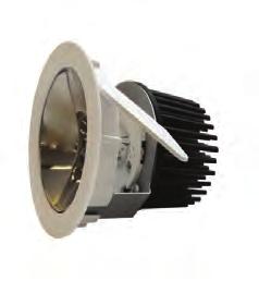 EDL90 DOWNLIGHT MINI ECONOMY LED DOWNLIGHT CRI 80+ 3000K or 4000K Wide 55 beam Polycarbonate trim Made in Australia The EDL range of downlights offer an economic, cost effective version of the