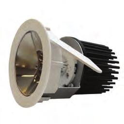 EDL110 DOWNLIGHT MINI LED DOWNLIGHT CRI 80+ 3000K or 4000K Wide 55 beam Polycarbonate trim Made in Australia The EDL range of downlights offer an economic, cost effective version of the superior ADL