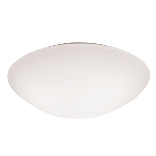 COSMO LED DECORATIVE GLASS LED CEILING LIGHT European manufactured opal duplex glass 3000K or 4000K IPX4 versions available 3 sizes available CM320 LED Non IP Rated Electronic Non Dimmable IPX4 Rated