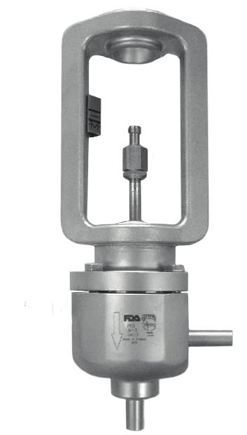 Pneumatic Control Valves for Hygienic and Aseptic Applications Type 3349 Aseptic Angle Valve Application Control valve for aseptic applications in the food and pharmaceutical industries according to