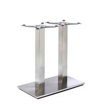 Profile Stainless Large Dining Base Price: 108 1100mm Dia Profile Stainless Large Poseur Base Price: 120 800mm Dia