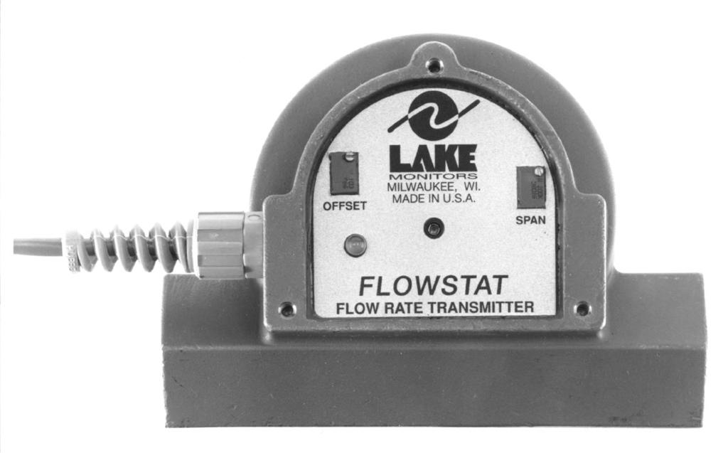 FLOWSTAT Data Sheet No. FS- CHOICE OF THREE PORT SIZES Select from 1/", 3/" or 1" porting to meet system requirements. EASY MAINTENANCE AND CLEANING Has only one moving component, the impeller.
