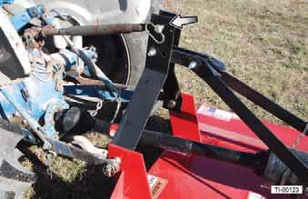 DO NOT use a PTO adapter to attach a non-matching implement driveline to a tractor PTO.
