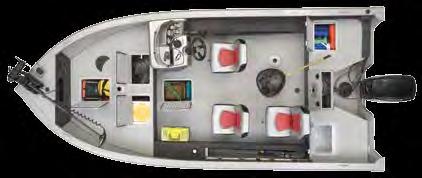 Stern Livewell Rod Compartment Flow-Rite Livewell Plumbing Plug & Play Full Instrumentation Bunk Trailer w/ Swing Tongue F165 FM165 FM175/FM175DC FM185/FM185DC 1 2 2