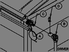 Optional: Universal Crank Lock Bracket Procedure: (See Figure 16-17) Assemble the spring lock bracket shown below.