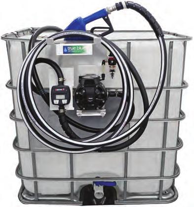 Closed Systems Tote Packages CF Diaphragm Pump Features Compact design mounting bracket Includes 1120-025A, CF15 AODD Pump for DEF. 8570-006, 6' x 3/4" Suction hose.