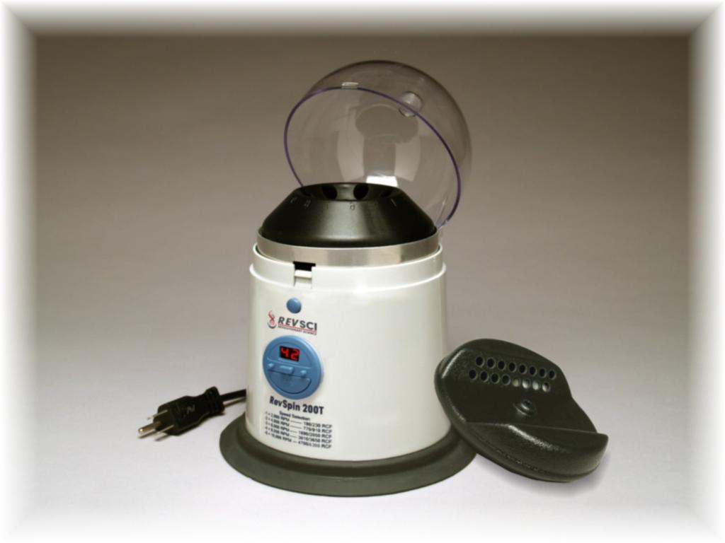 Introduction Thank you for purchasing the Revolutionary Science RevSpin RS-200 Microcentrifuge.