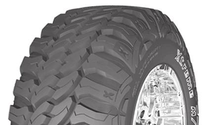 Pro Comp Mud Terrain (PC) provide maximum puncture resistance High void three lug shoulder for increased traction that is pre drilled for studs Twin rib siping center traction zone Stud Size