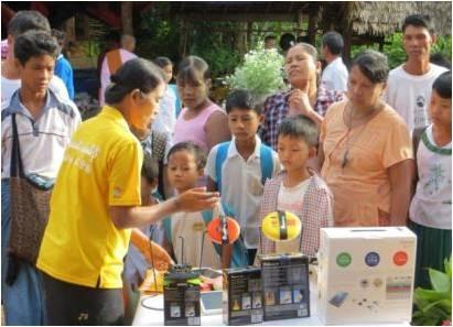 to victims of 2015 natural disaster NGOs Distribution of solar