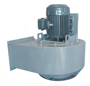 BAKWARD ININED FANS Twin ity Fan & Blower offers the type TBI Backward Inclined fan specially designed for dust collector mounting. The TBI is available in sizes 3 to 30.