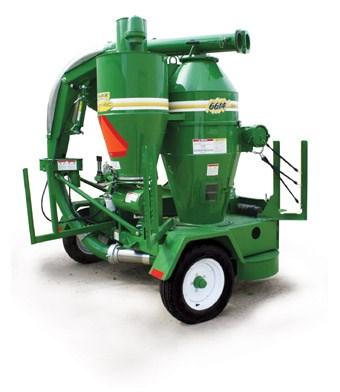 blower and has manual boom rotation. DLX model also includes self contained hydraulics, and extra inlet. Other accessories include: Two 12 ft.