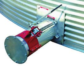 Reduction wheel hanger bearing stabilize support the auger against the weight of the grain.