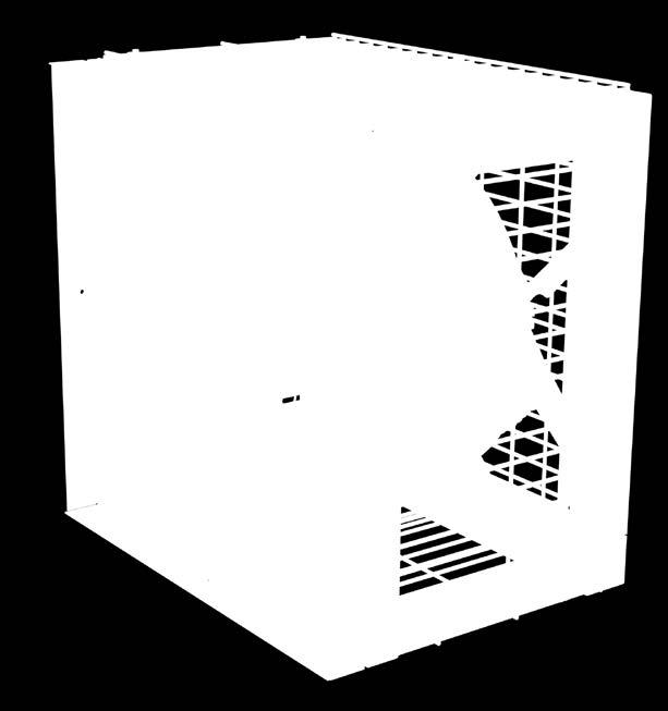 Enclosures are available with or without a panel to enclose the bottom of the fan. Protective enclosures are plated wire.