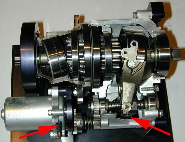 without planetary mechanisms pump motor Servo motor Hondamatic