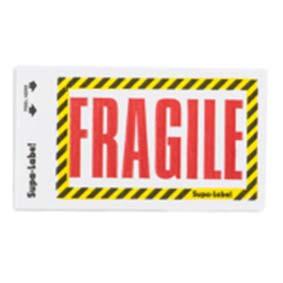 95 Fragile Labels Pack of 10 Pack of 10 Length: 130mm Height: