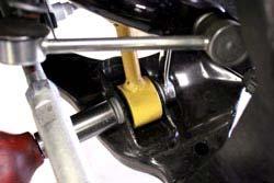 so the lower control arm can droop down, for easier access to the