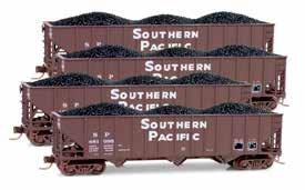 N Scale 4 and 8-Car Runner Packs 100 ton, 3 bay open hoppers Southern Pacific # 993 00 078...$74.95 50 Standard boxcar, plug and sliding door no roofwalk British Columbia Rail # 993 00 086...$99.