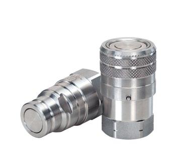MLDB Series Stainless Steel Flat Face/Dry Break The Eaton MLDB Series stainless steel coupling is a flat face/dry break coupling used for fluid transfer applications.