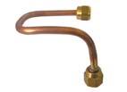 Dimensions: 80 x 85 x 75mm Copper pipe - Main M-fold -