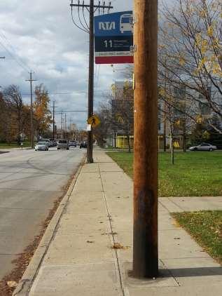 In certain settings and due to financial constraints, bus stops without paved waiting areas will continue to be a feature of the GCRTA network.