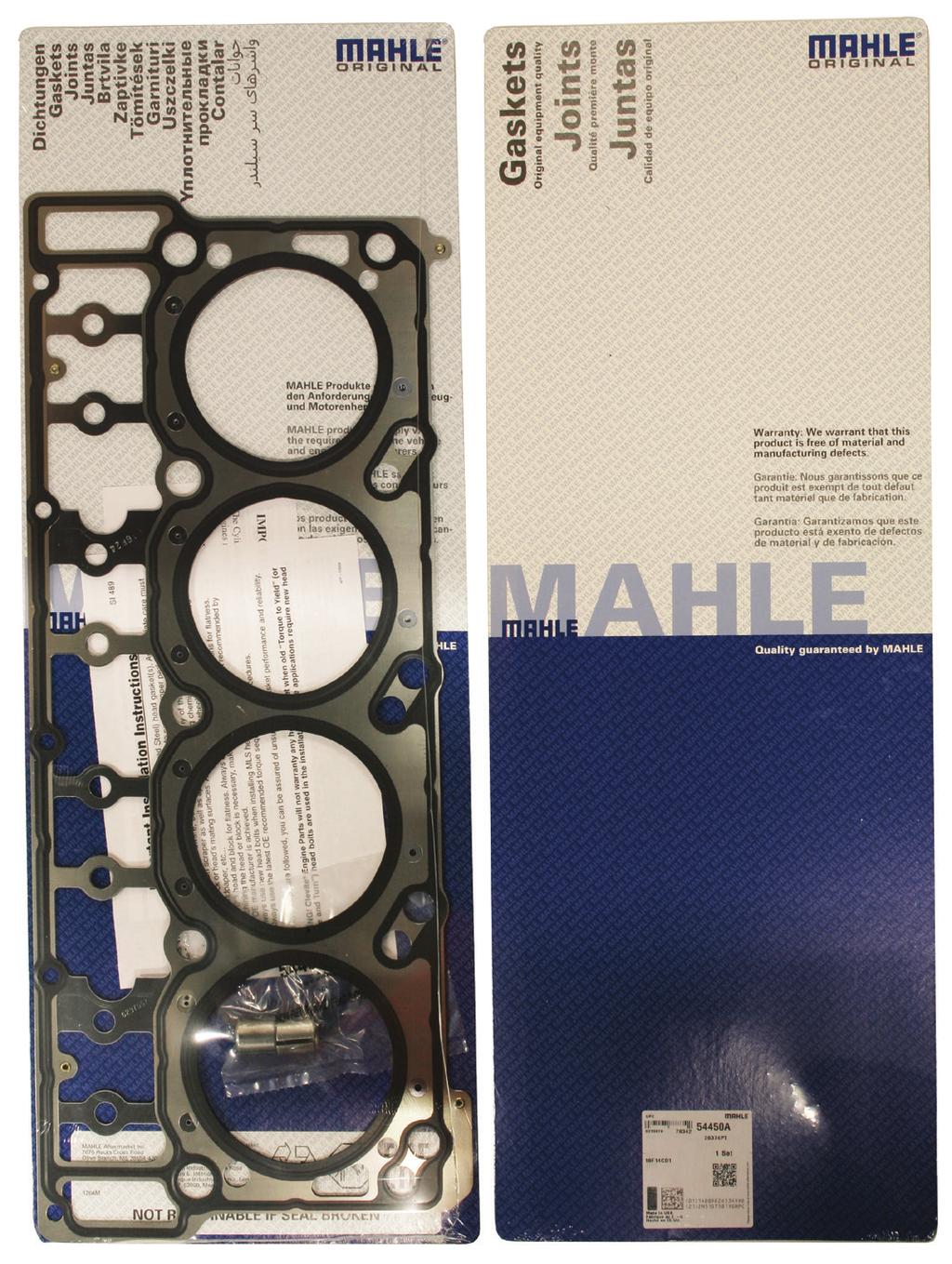 Packaging Set contents are one thing, but what the sets are packaged in is another aspect that MAHLE Original gaskets deliver on.