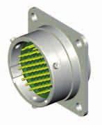 Square flange receptacle 8T2 type & 8T3 type 11.29 ±0.07 4.74 ±0.12 11.29 ±0.07 9.08 ±0.79 8T2 type D ØF E ØA Ø ØA Ø 1.63 ±0.09 C 8T2 type Square flange receptacle with short grommet, rear mounting 1.