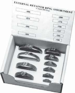 92 RETAINER RING KITS ROTOR PACK KIT Part Number: RPK 4 Kit Price: $ 259.78 Packaged in four plastic cases with a handy carryincluded.