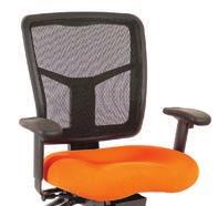 Stocked in Black mesh back with Black fabric seat and Nylon base. From 198 CoolMesh Mid Back* Model No. 7754S Greenguard certifi ed.