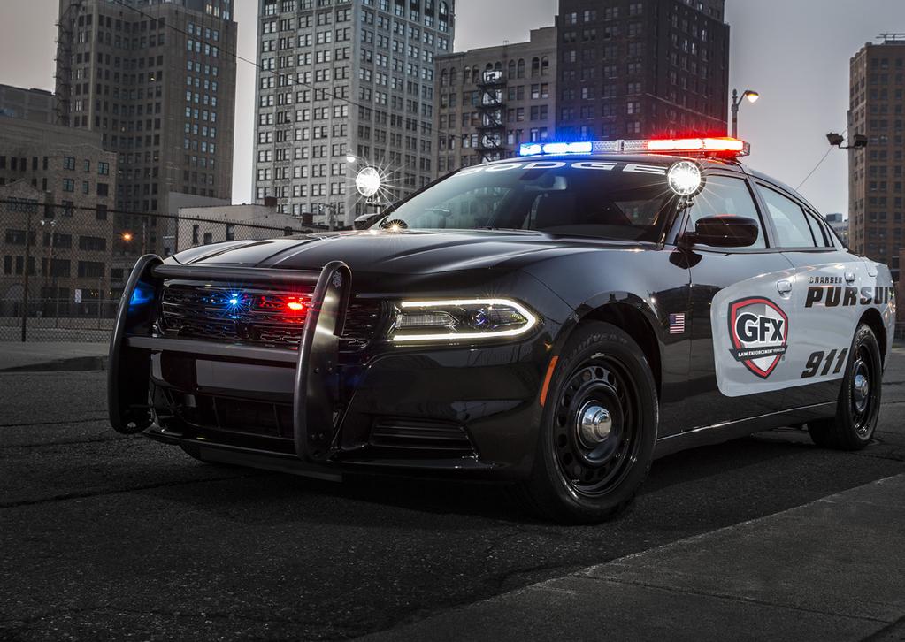 GFX LAW ENFORCEMENT VEHICLES DODGE CHARGER Dodge Charger Pursuit is the technology leader in police vehicles. With the 12.
