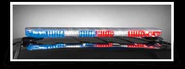 Light ars Federal Signal Legend Low-profile, linear LED light bar LEDs offered in Amber, lue, Green, Red and White